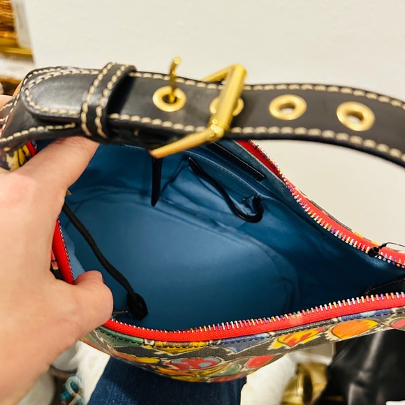 Dooney & Bourke Multicolor Heart Shoulder Bag - Picture 4 of 8